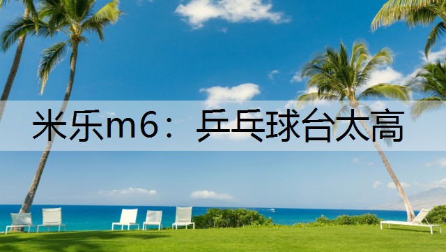 米乐m6：乒乓球台太高