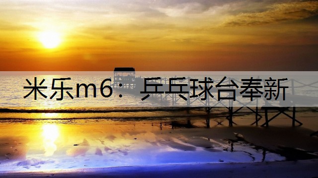 米乐m6：乒乓球台奉新