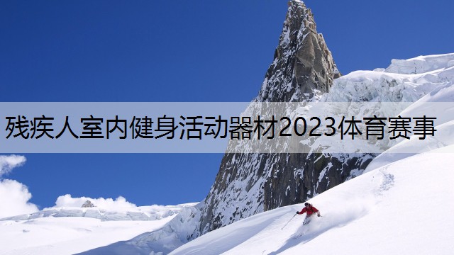 残疾人室内健身活动器材2023体育赛事